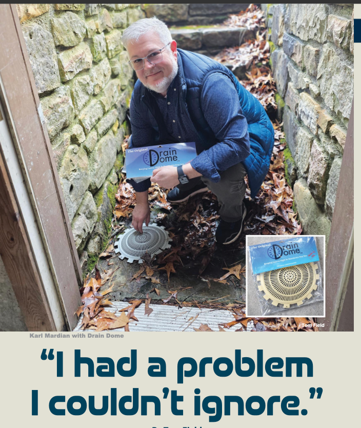 From a Flooded Basement to a Patented Fix